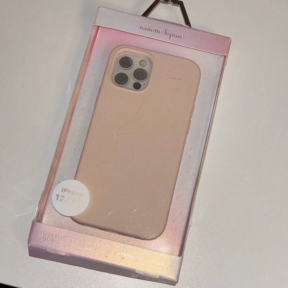 Nanette Lepore Blush iPhone 12/12 Pro Case